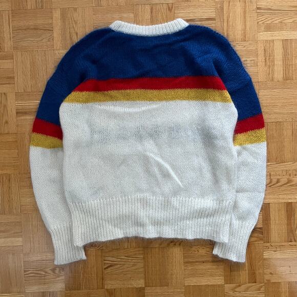 Burberry Osbourne striped mohair sweater Size Small - Picture 2 of 7
